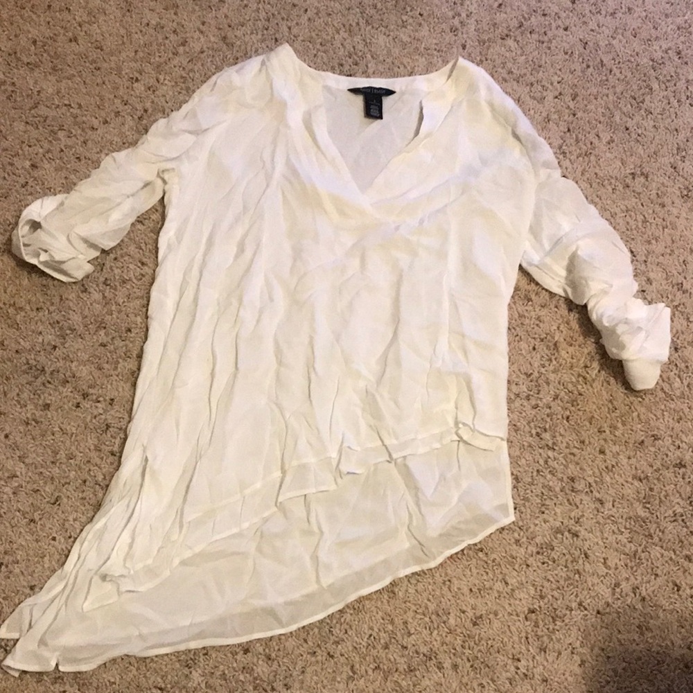 White House Black Market blouse size small